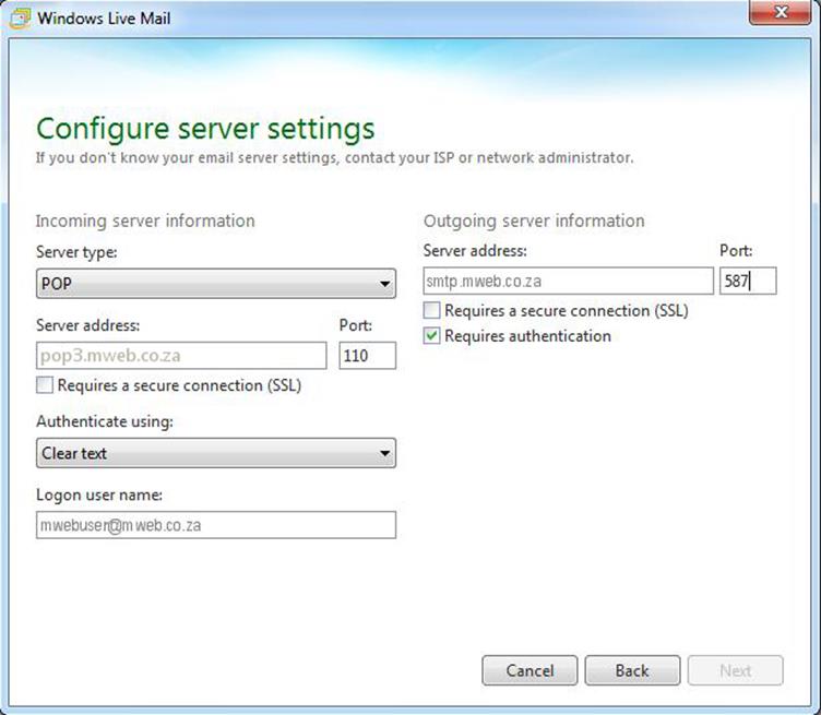 Email Client Setup Guide Windows Live Mail Gt Mweb Help Gt View 752x655 Email Client Setup Guide Windows Live Mail Gt Mweb Help Gt View