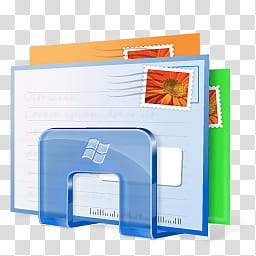 256x256 Blue Vista Icons Windows Windows Mail, Windows Email Icon