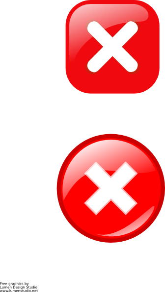 336x592 Error Icons Clip Art