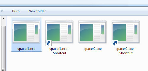 500x242 Windows Exe Icon