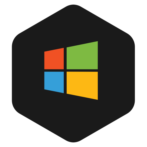 512x512 Windows Logo Icon Of Flat Style