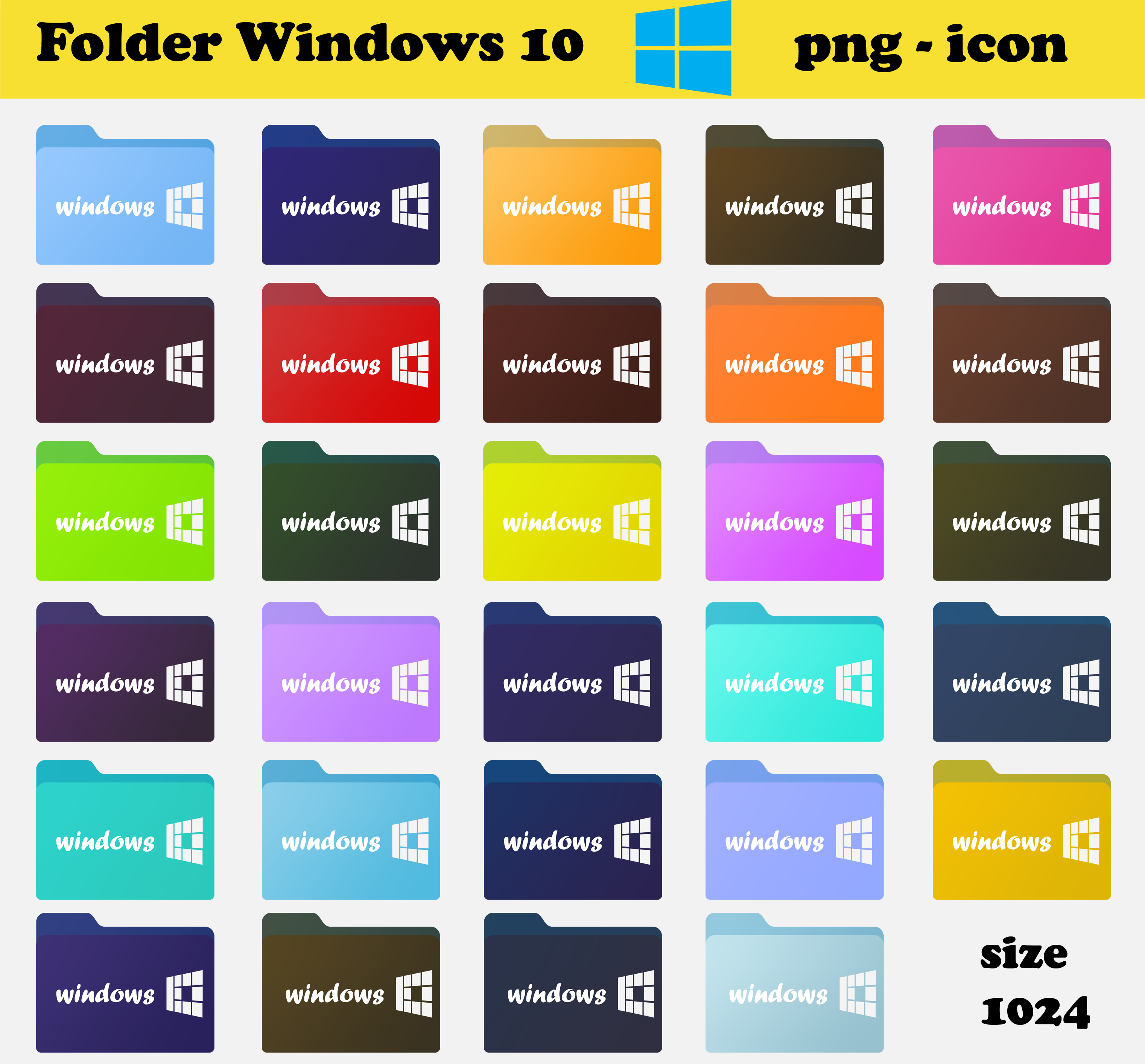 icons for folders free download