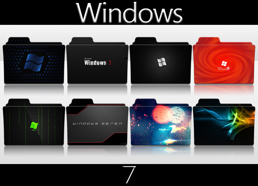 892x644 Windows Folder Icon Pack