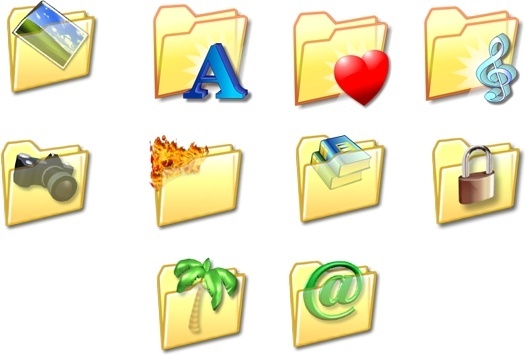 windows 10 folder icons pack free