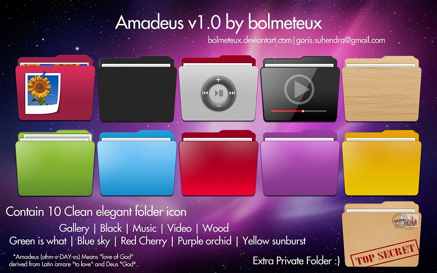 900x562 Amadeus Icon Set