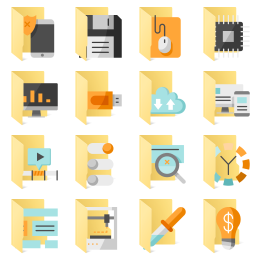 256x256 Download Folderico Icon Libraries
