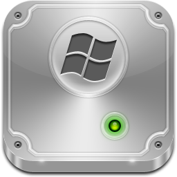256x256 Windows Vista Hard Drive Icon, Png Clipart Image