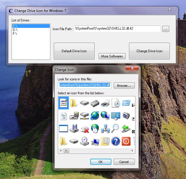 643x617 Change Drive Icon With Free Drive Icon Changer Utility