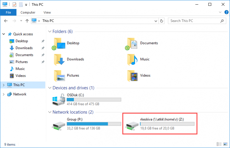 794x510 Home Directory