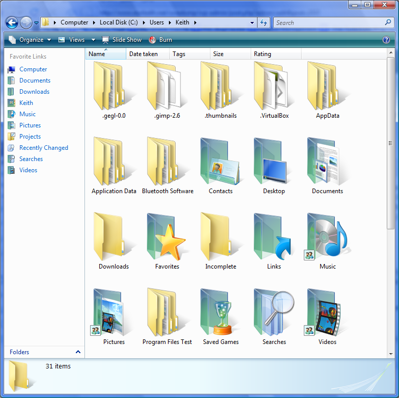 784x781 Vista Folder Icons