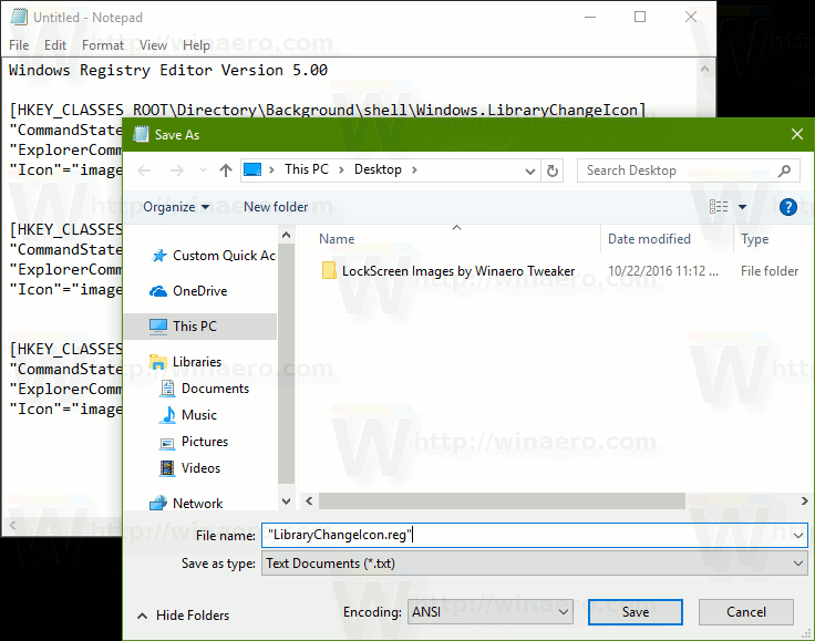736x579 Add Change Icon To Library Context Menu In Windows