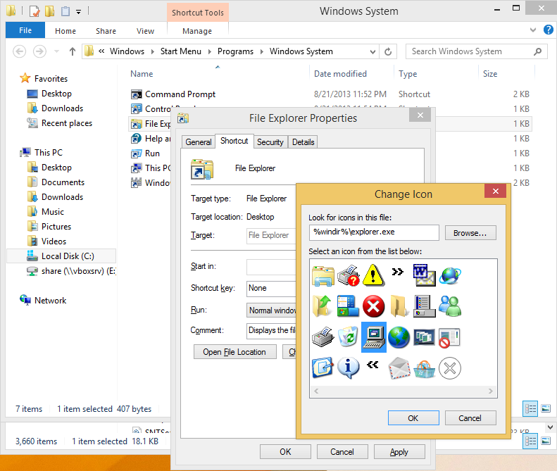 How To Change The Icon Of A Pinned Desktop App On The Start Screen 791x669 How To Change The Icon Of A Pinned Desktop App On The Start Screen