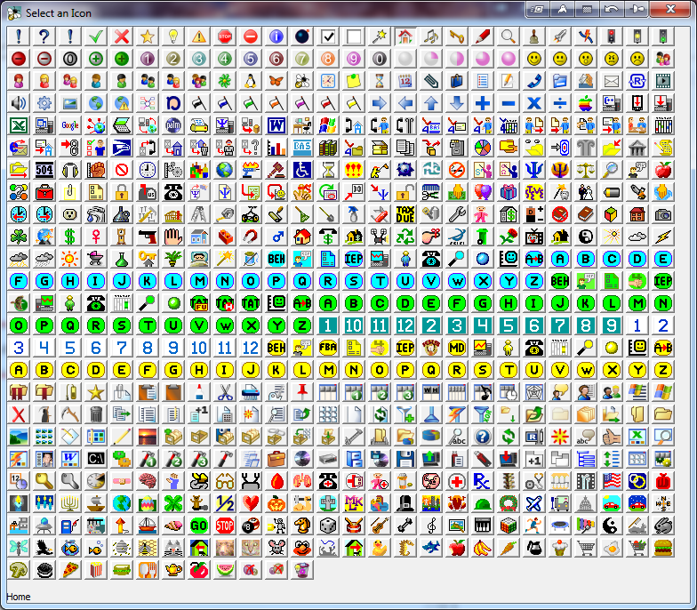 imageres.dll icon list