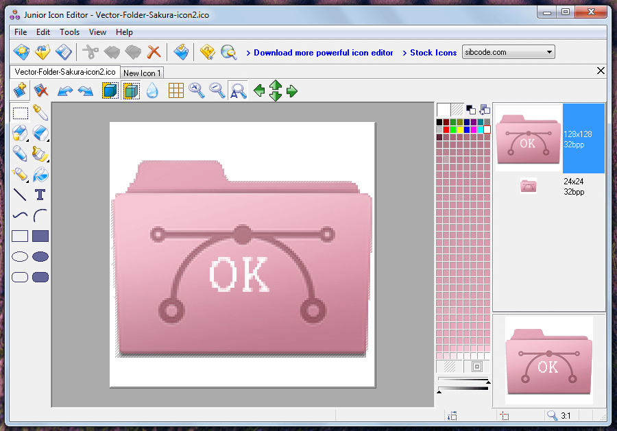 900x629 Windows Create And Edit Your Own Icons With Junior Icon Editor