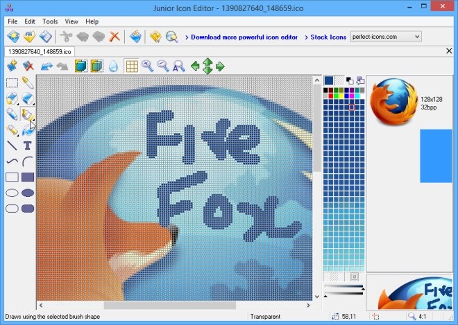 660x469 Easily Create Edit Icons On Windows With Junior Icon Editor