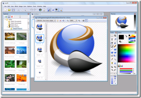 454x318 Free Icon Editor