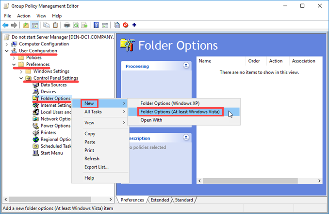678x443 Show Extensions For Known Types In Windows Server