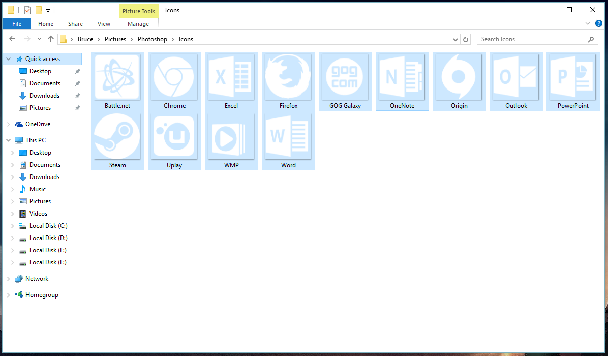 Windows icon file location at vectorified collection of windows