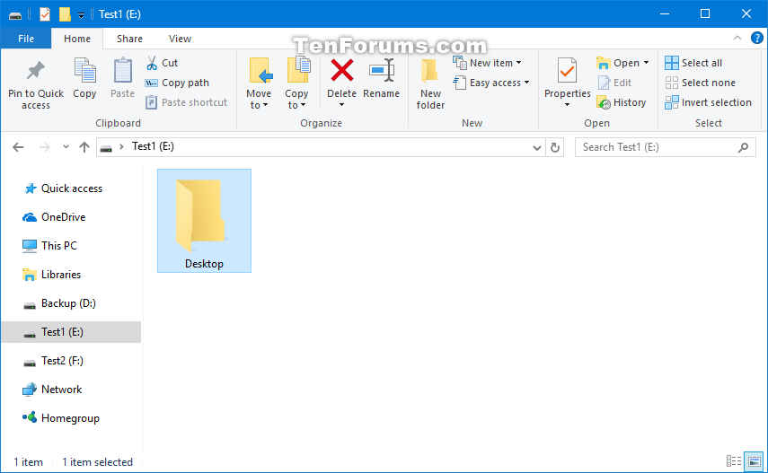 855x527 Move Location Of Desktop Folder In Windows Tutorials