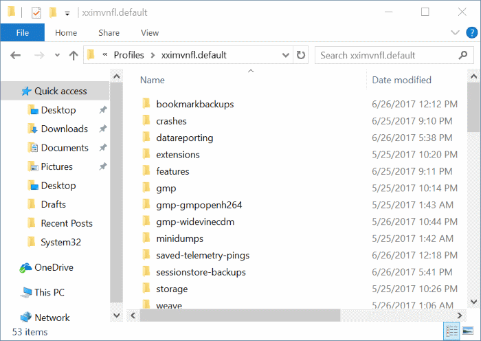 700x496 Mozilla Firefox Profile Location In Windows