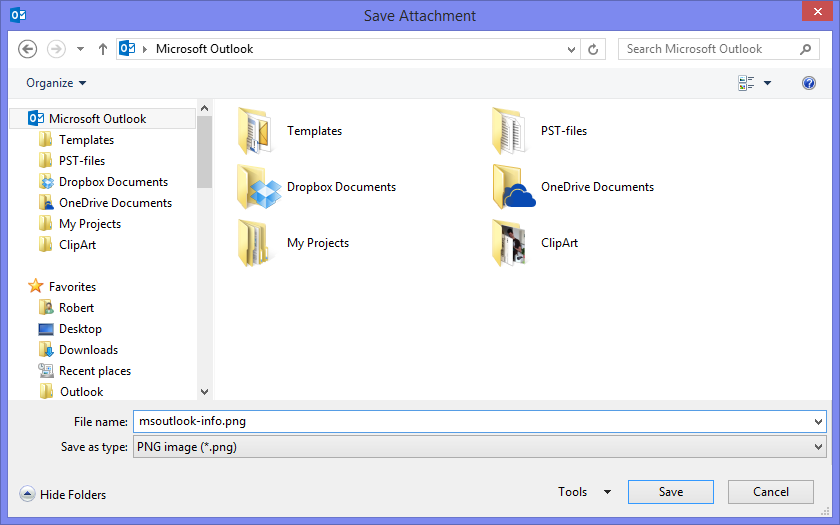 840x525 Add Shortcuts To Your Own Locations In The Save, Open, Attach