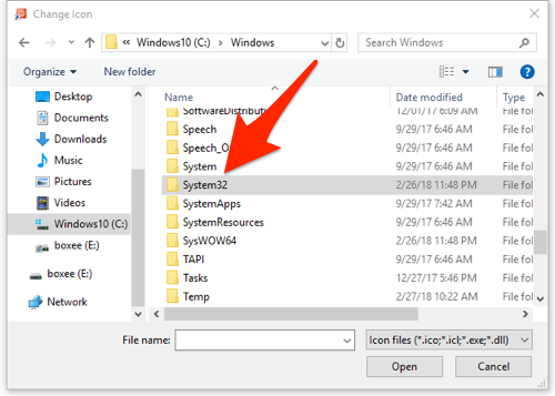 500x357 How To Change The Icon For A Shortcut In Windows