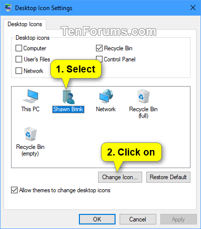 400x455 Change Default Icon For User's In Windows Tutorials