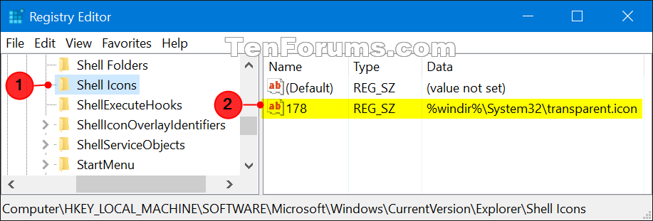 917x311 Change Or Remove Lock Icon On Encrypted In Windows