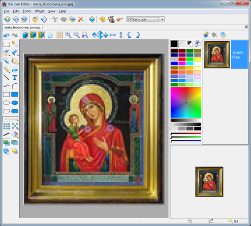 510x459 Orthodox Icon Editor