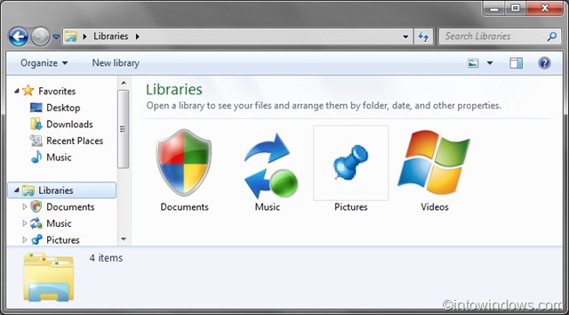 Change Windows Library Icons Quickly With Library Icon Changer 640x354 Change Windows Library Icons Quickly With Library Icon Changer