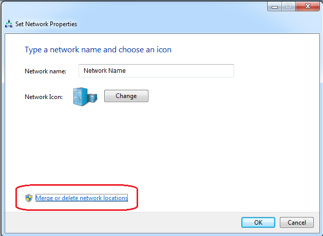 629x460 How To Merge, Delete, Rename Or Change The Icon For Network