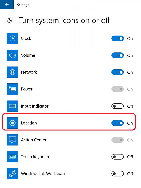 563x750 Turn Off Location Icon