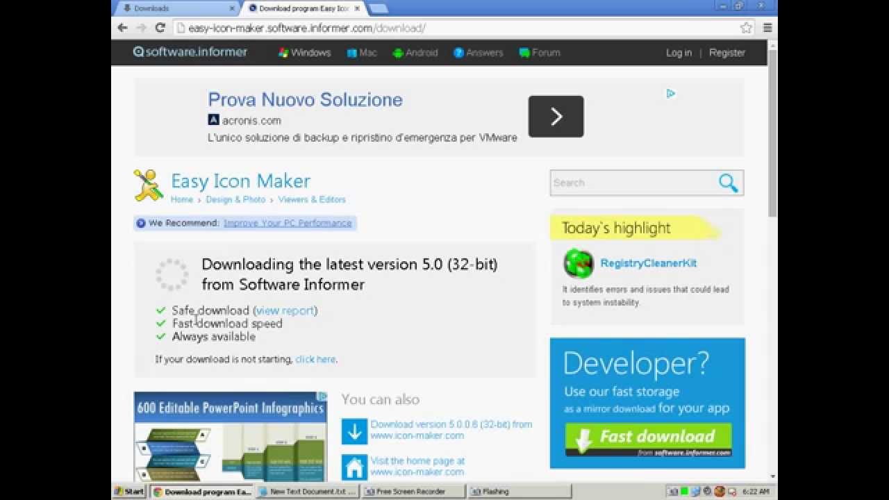 1280x720 Easy Icon Maker