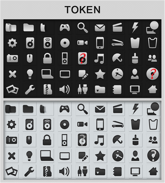 Token Windows Icon Pack 540x599 Token Windows Icon Pack