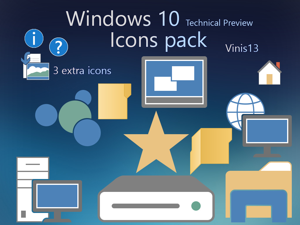 1024x768 Windows Icons
