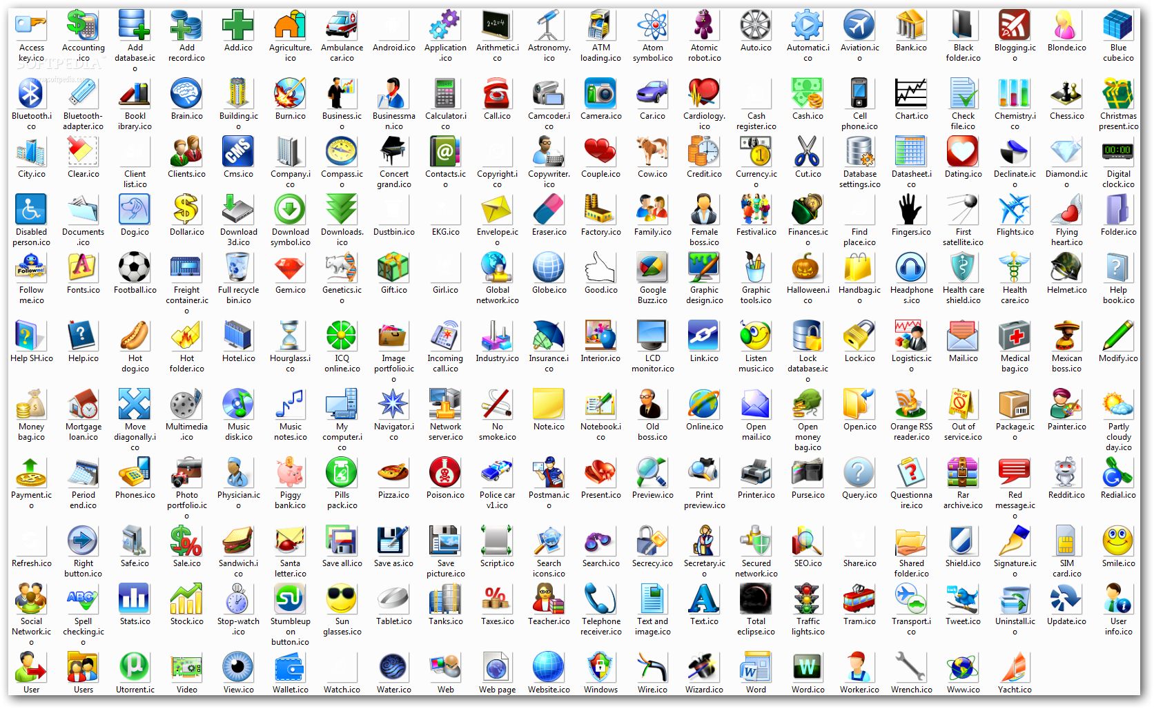 free desktop icon packs windows 10