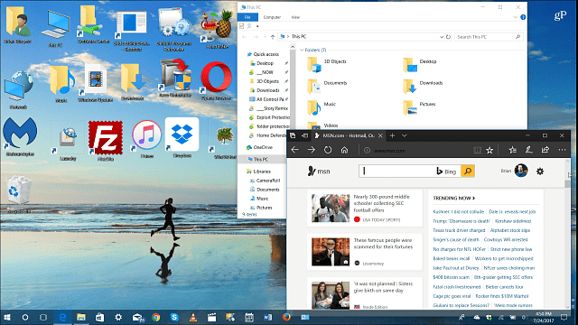 640x360 How To Change The Size Of Desktop Icons And More In Windows