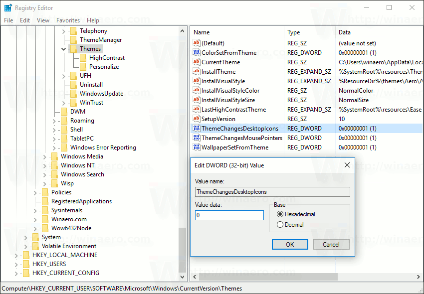 850x590 Prevent Windows Themes From Changing Desktop Icons