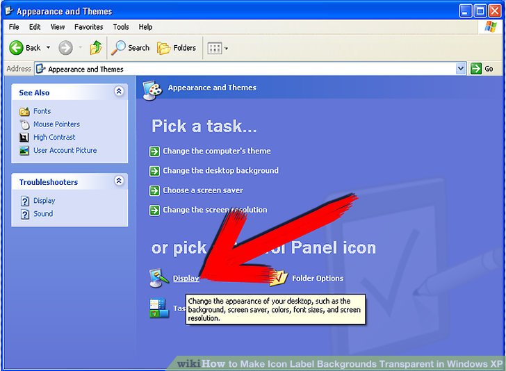 728x534 How To Make Icon Label Backgrounds Transparent In Windows Xp