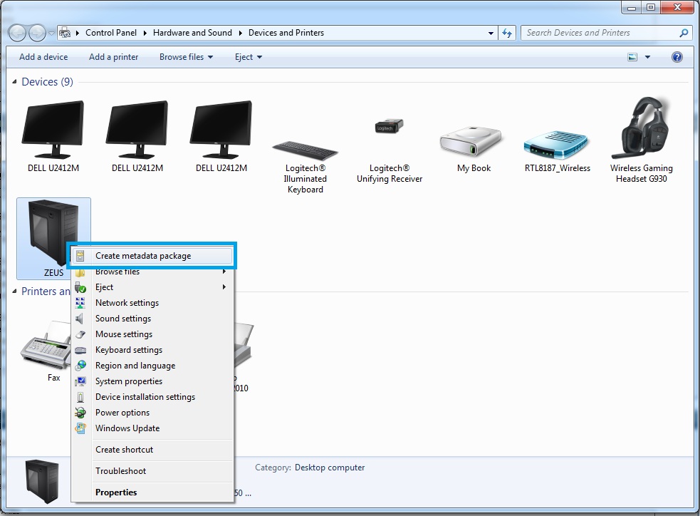 983x724 Devices And Printers