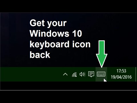 480x360 On Screen Keyboard Missing On Windows Tray Startup