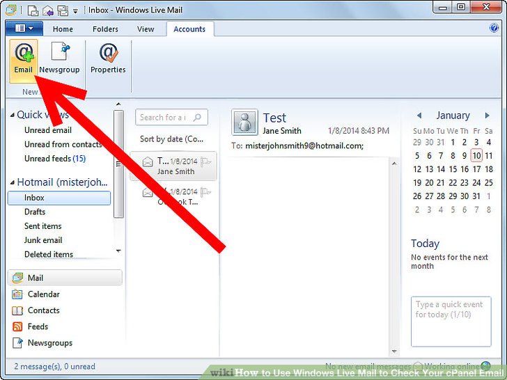 728x546 How To Use Windows Live Mail To Check Your Cpanel Email Steps