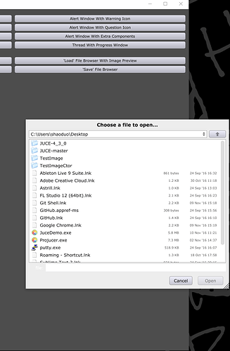 327x500 Browser Item Loading System Native Icons Issue On Windows