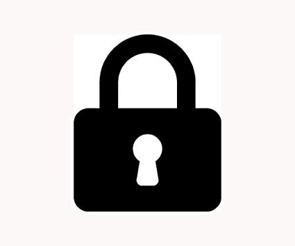 425x354 Locked Lock Icon Sticker Car Window Vinyl Decal Love