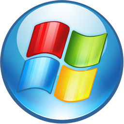 256x256 Windows Vista Round Logo Icon, Png Clipart Image