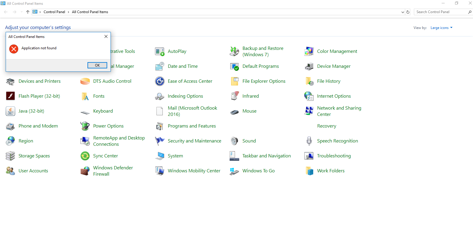 1584x837 Mail Bit Control Panel Icon Missing In Windows Tech Support