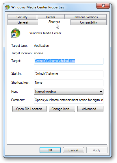 405x561 Automatically Start Windows Media Center In Live Tv Mode