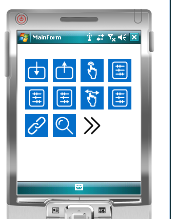 343x428 Windows Mobile Icons Menu
