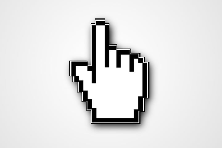 720x480 Windows Cursor Icon
