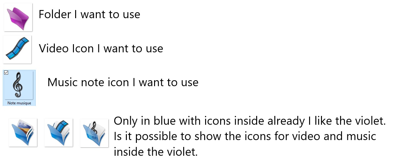 1290x517 Change Icons Of Folders In This Pc In Windows Tutorials